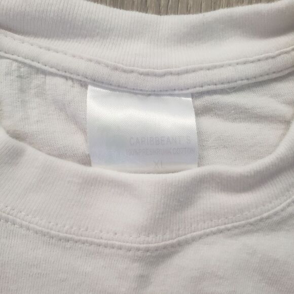 Vintage Y2K Who Let The Dogs Out T Shirt St Maarten St Martin Caribbean Size XL - Picture 4 of 8